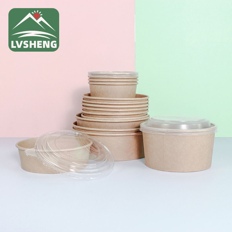 Saladi gba eiyan kuro pẹlu ideri